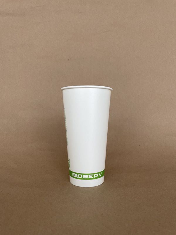 Green Label PLA Cold Cup 90mm - 12/16/20 oz - 1000cs BPI - Disposable Take Away Food Packaging - Canadian Distribution
