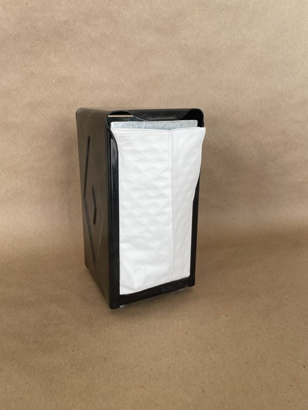 1 Ply White Tall Fold Sugarcane Napkin 18pk/500per 9000cs - Disposable Take Away Food Packaging - Canadian Distribution