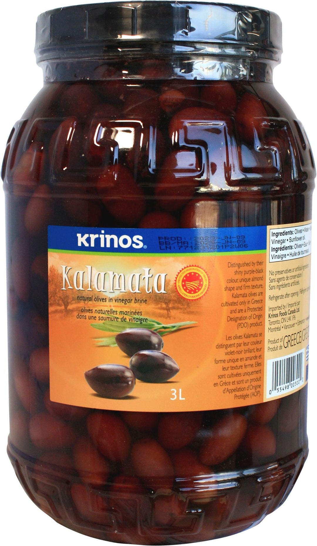 VSO - Krinos - Olives Kalamata - Large