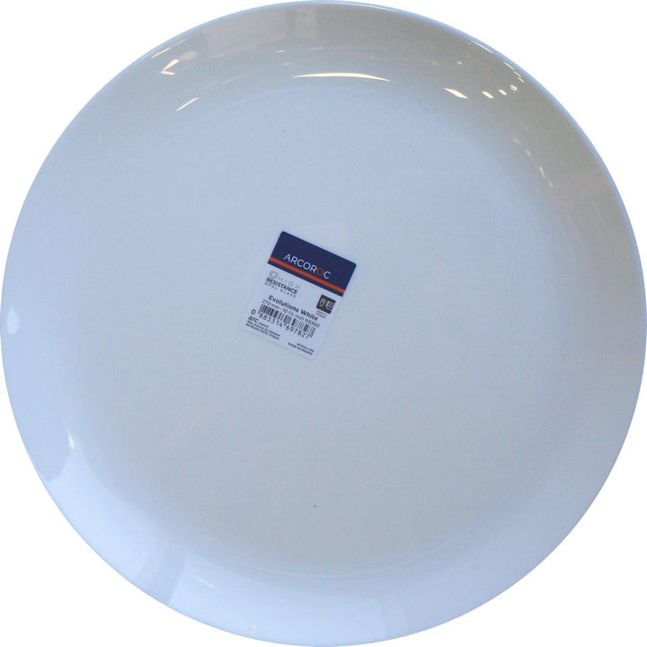 Arcoroc - 10 5/8" Coupe Plate - White - N9360