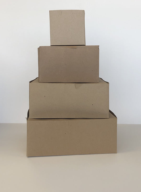 Kraft Box 14" x 14" x 6"  50 per bundle