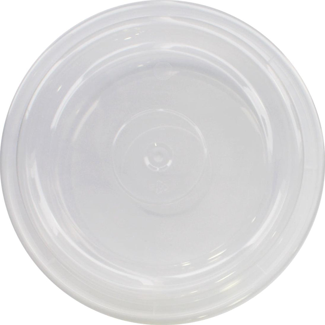 Rhino - Heavy 7" Round PP Combo Container - Clear