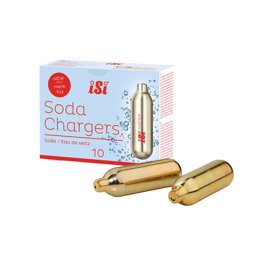 iSi CO2 Soda Chargers (8.4 g) – Box of 10 - Canadian Distribution - Ships Free Within Canada on Orders Above CAD $199