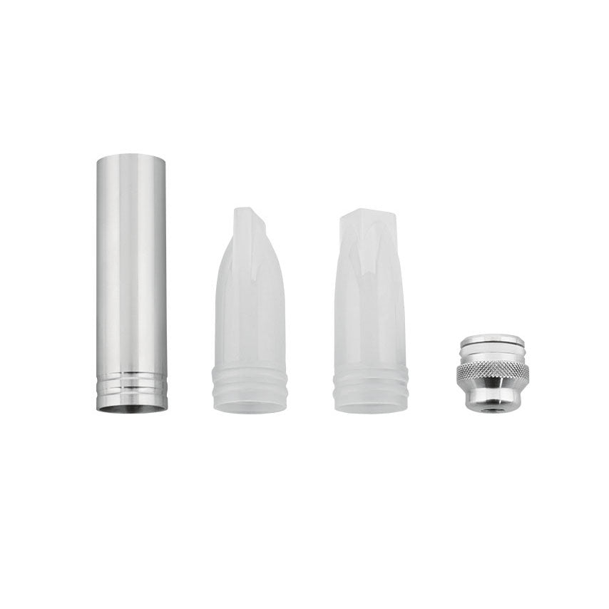 iSi Decorating Tips + Adapter (4-Piece Set) – Tube / Cube / Rose - Canadian Distribution - Ships Free Within Canada on Orders Above CAD $199