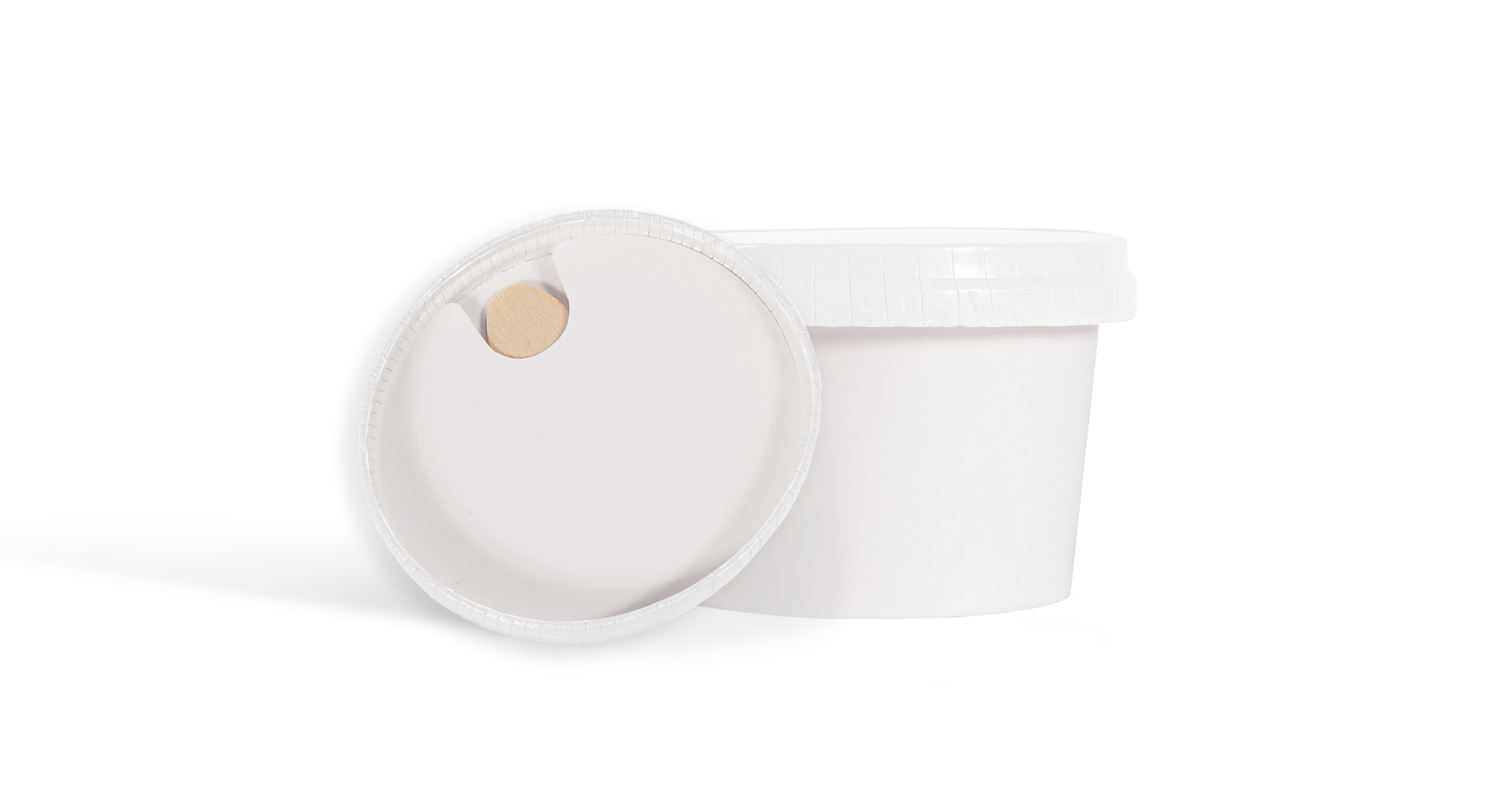 MATICAN Gobelets Papier Dessert 255g - Lot De 100 | Pour Glace, Soupe, Aliments Chauds/Froids | Marron, 266ml