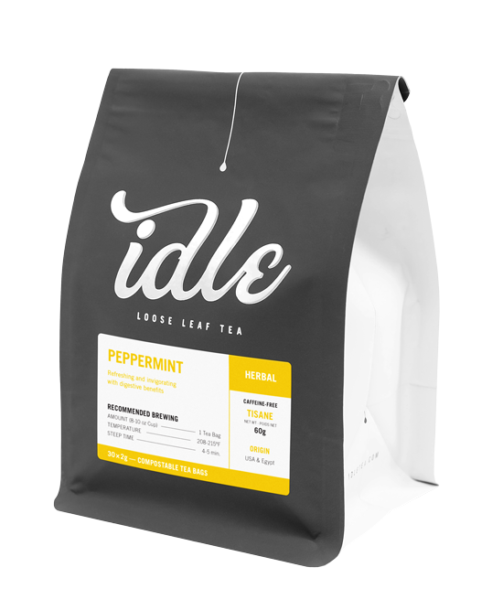 Idle - Peppermint Herbal Tea