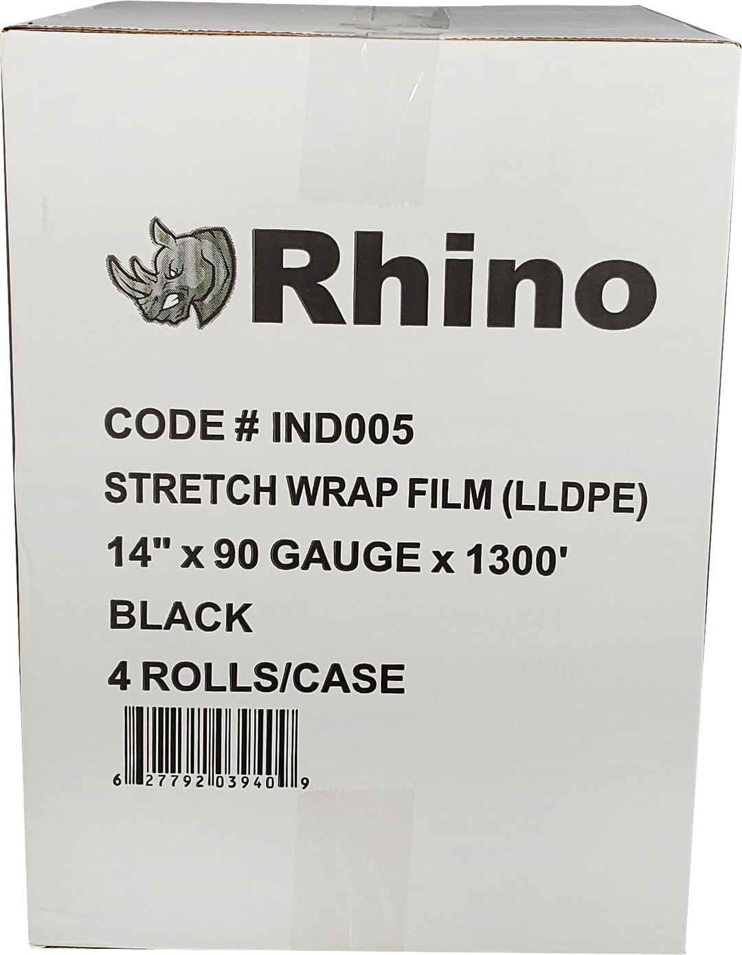 Rhino - Shrink Wrap - 14" x 90g x 1300' - Black