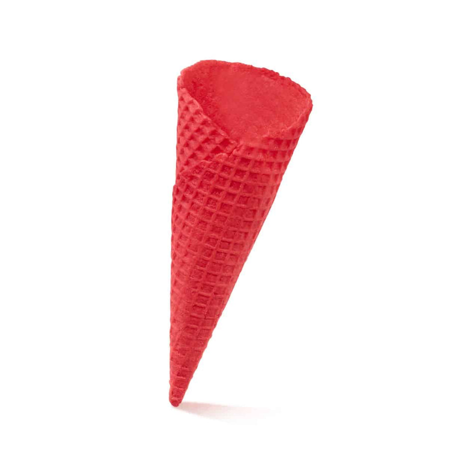 Italcialde – Cones – Rolled Waffle Cone – Super Elite Fantasia – Red