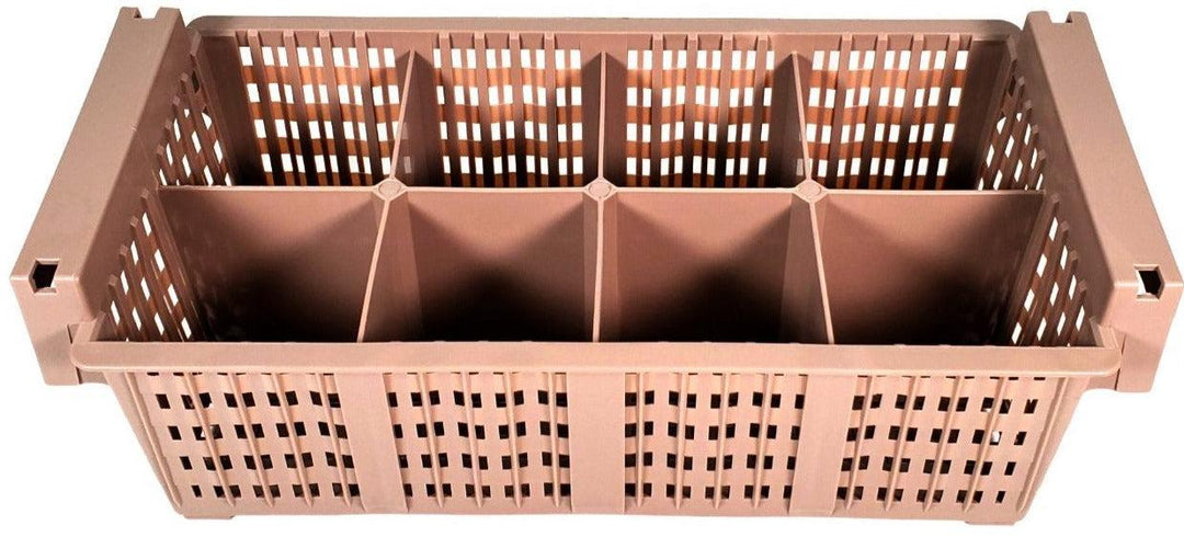 JD - Cutlery Basket - Grey - 8 Comp. - 12cmx21cmx13cm