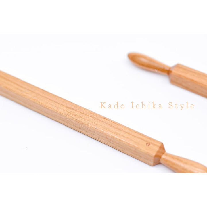 KADO ICHIKA Premium Sakura Wood Maruoshi, Round Push Rod