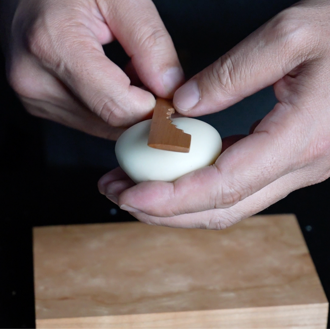 KADO ICHIKA Walnut Contour Blade Stick ヘラ鯉 - Canadian Distribution - Ships Free Within Canada on Orders Above CAD $199