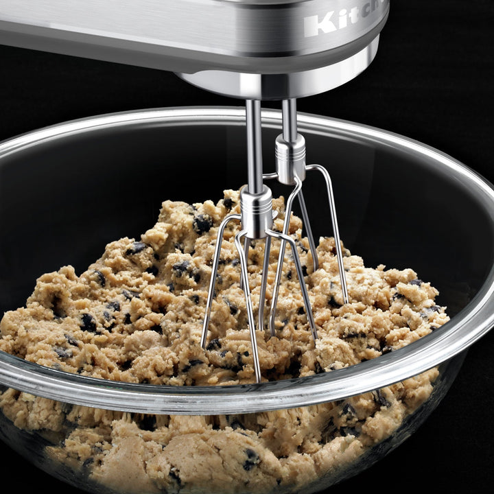 KITCHENAID 9 Speed Deluxe Hand Mixer, Contour Silver