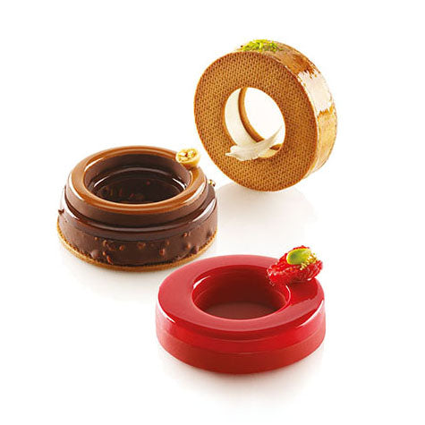 SILIKOMART The Ring 65 (Set of 2 Silicone Molds + Cutter)