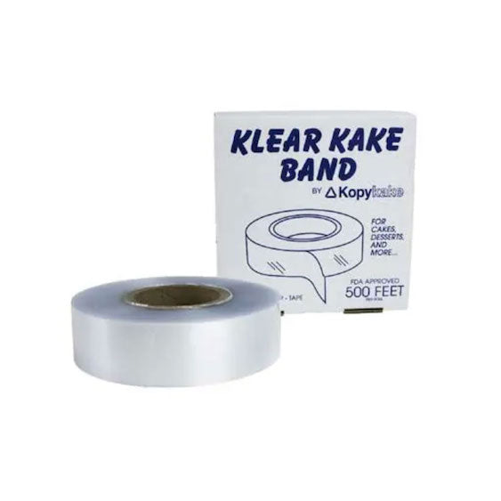 KOPYKAKE Clear Acetate Cake Band, 2" high