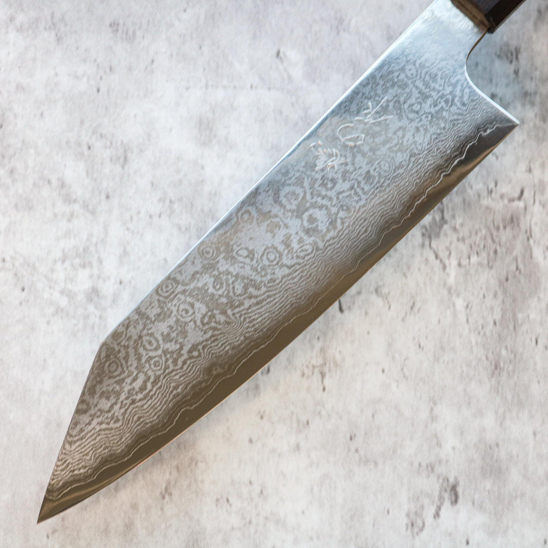 Kenshiro Hatono Ginsan Damas Gyuto 210 mm 