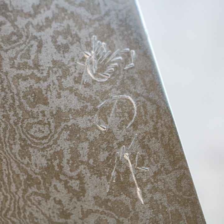 Kenshiro Hatono Ginsan Damas Gyuto 210 mm 