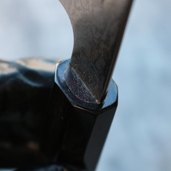 Kenshiro Hatono Ginsan Damascus Petty 135 mm Bois de rose