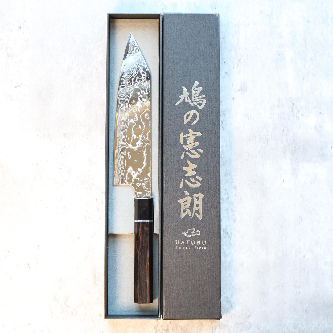 Kenshiro Hatono STRIX Damas Gyuto 210 mm 