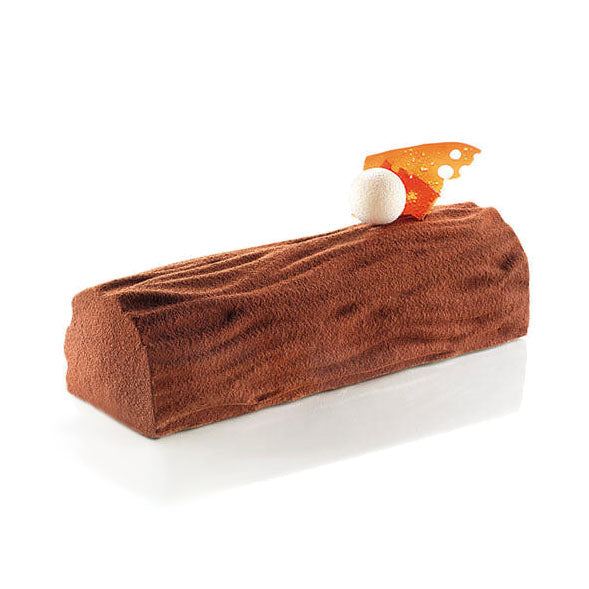 SILIKOMART Tex01 Wood Bûche Texture Silicone Mat 250 x 185 x 6 mm - Canadian Distribution - Ships Free Within Canada on Orders Above CAD $199