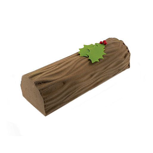 SILIKOMART Tex01 Wood Bûche Texture Silicone Mat 250 x 185 x 6 mm - Canadian Distribution - Ships Free Within Canada on Orders Above CAD $199