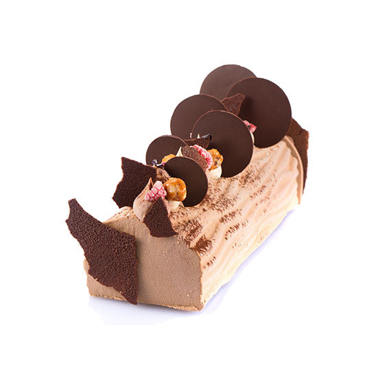 SILIKOMART Tex01 Wood Bûche Texture Silicone Mat 250 x 185 x 6 mm - Canadian Distribution - Ships Free Within Canada on Orders Above CAD $199