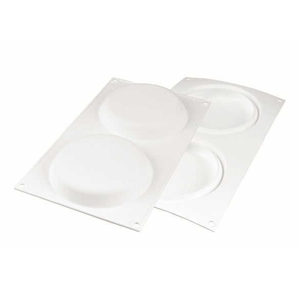 SILIKOMART Round Tart Ring Kit 150 (Silicone Mould + 2 Rings) - Canadian Distribution - Ships Free Within Canada on Orders Above CAD $199