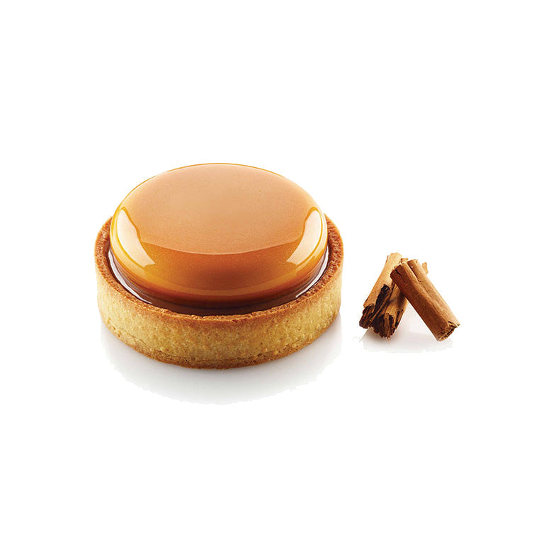 SILIKOMART Round Tart Ring Kit 80 (Silicone Moulds + Rings)