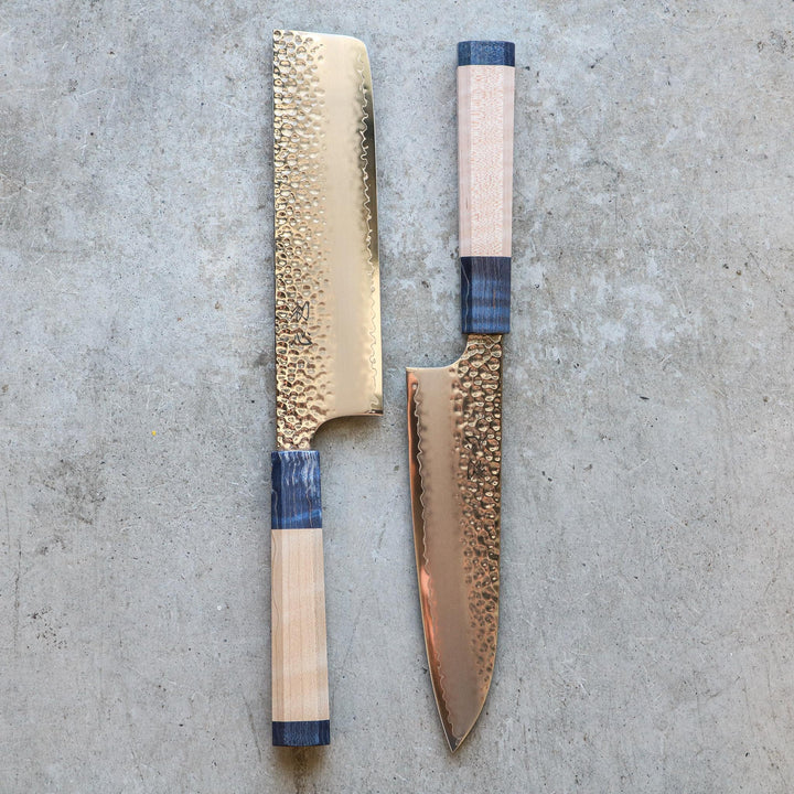 Combo Nakiri + Santoku Hayabusa VG-10