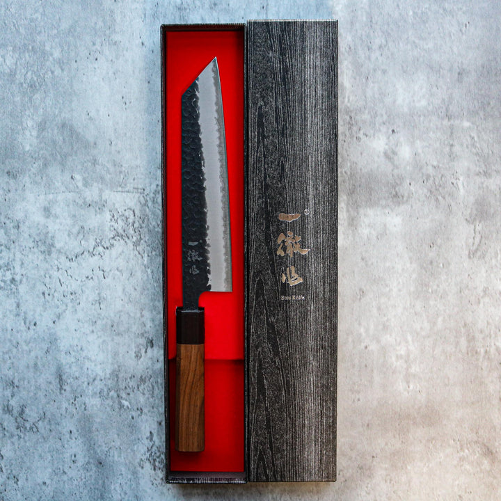 Ittetsu Tsuchime Kurouchi Kiritsuke 215 mm 