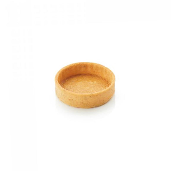 Vanilla Tart Shells – Round, 2.24" (57mm), by La Rose Noire - Box of 120 Tarts