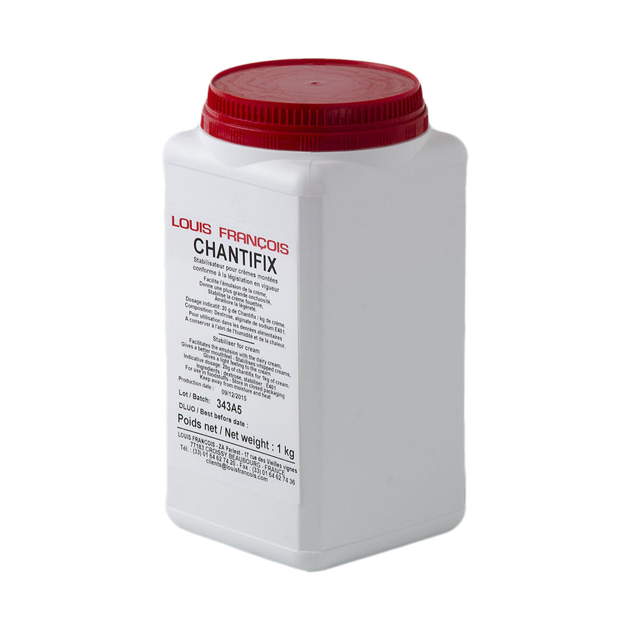 LOUIS FRANCOIS Chantifix – Vegan Whipped Cream Stabilizer for Light, Stable Chantilly and Pastry Creams - 1kg