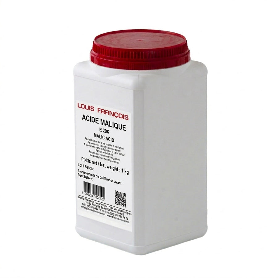LOUIS FRANCOIS Malic Acid, 1kg - Canadian Distribution - Ships Free Within Canada on Orders Above CAD $199