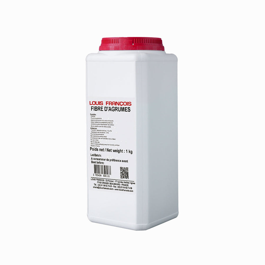 LOUIS FRANCOIS Citrus Fibre – Natural Texturizer and Emulsion Stabilizer - 1kg