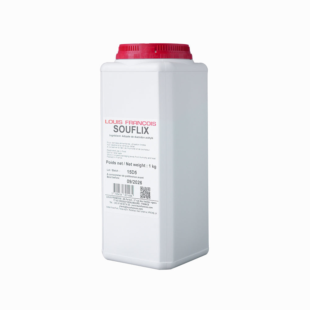 LOUIS FRANCOIS Souflix – Premium Thickener for Creamy, Pastry Fillings and Sauces, 1kg