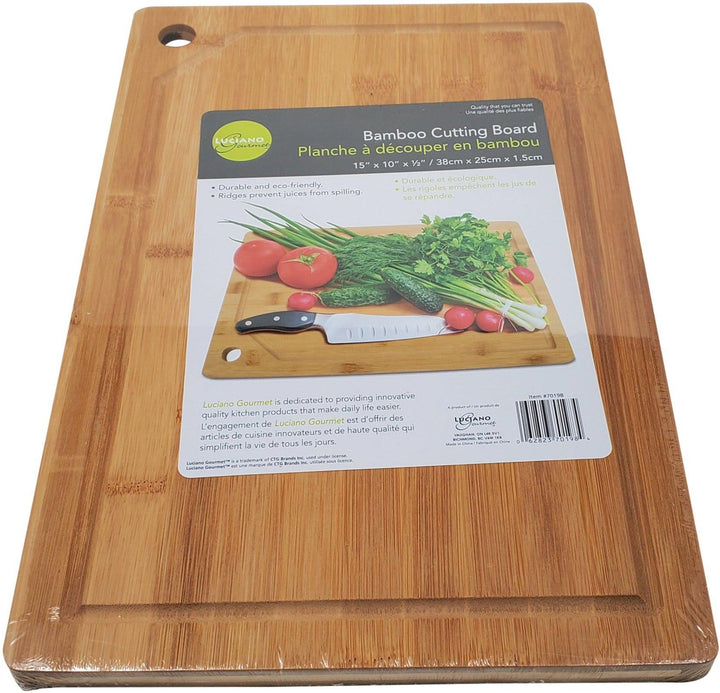 Le Gourmet - 10x15" Bamboo Cutting Board