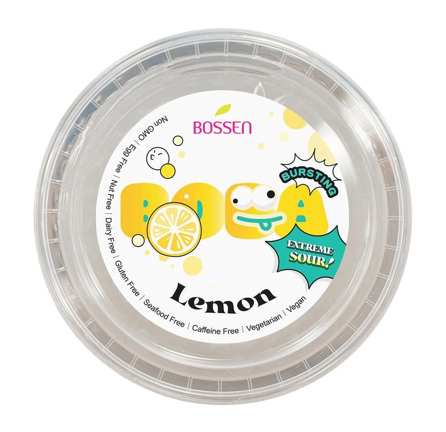 Lemon Sour Bursting Boba | Sour Popping Boba