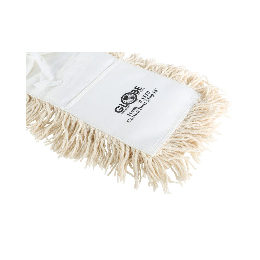 Cotton Tie-On Dust Mop Head - Sold By The Case