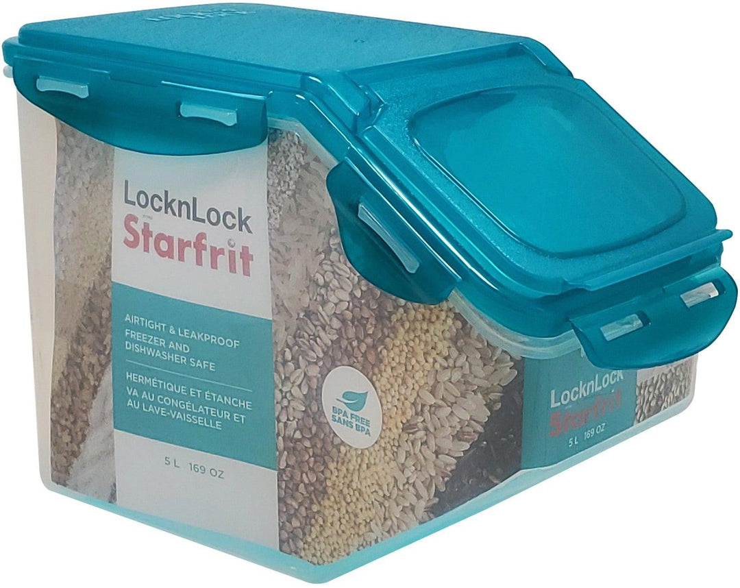 Lock & Lock - 5L Ingredient Bin Flip Top