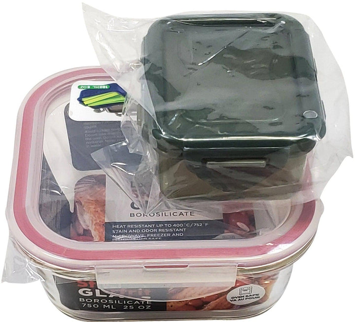 Lock & Lock - Glass Container - Square - 750 ml - AP094957