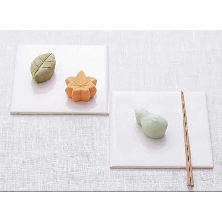 MACHIKO CHIBA Japanese Sweets Mould Set, Leaf Nerikiri - Canadian Distribution - Ships Free Within Canada on Orders Above CAD $199