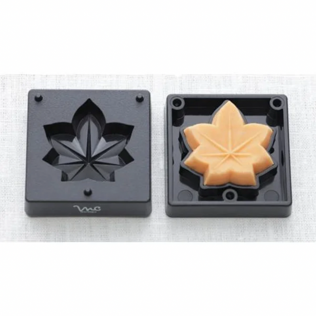 MACHIKO CHIBA Japanese Sweets Mould Set, Leaf Nerikiri - Canadian Distribution - Ships Free Within Canada on Orders Above CAD $199