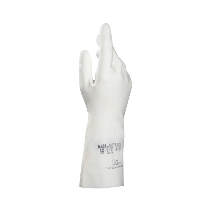 MAPA Vital 520 Sugar Work Gloves – Professional Food-Safe Latex Gloves for Pulled Sugar - Canadian Distribution - Ships Free Within Canada on Orders Above CAD $199
