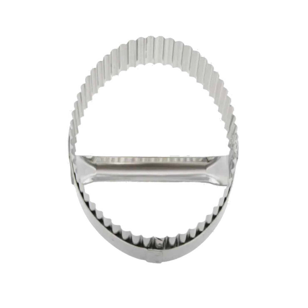 MATFER BOURGEAT Stainless Steel Turnover Cutter with Handle, 6 3/4" - Canadian Distribution - Ships Free Within Canada on Orders Above CAD $199