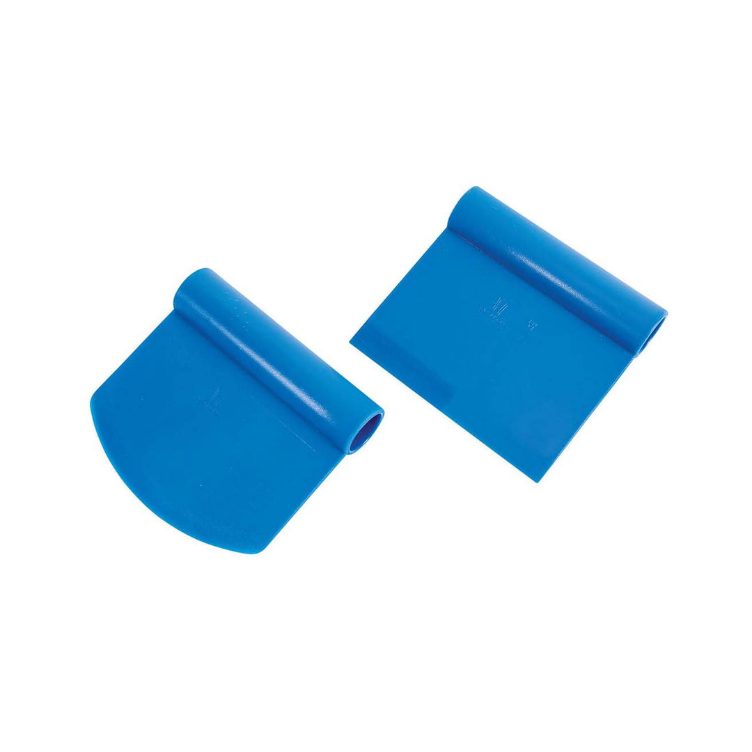 MATFER BOURGEAT Exoglass Rigid Dough Cutter/Scraper (Rounded Edge), 4 1/2" - Canadian Distribution - Ships Free Within Canada on Orders Above CAD $199