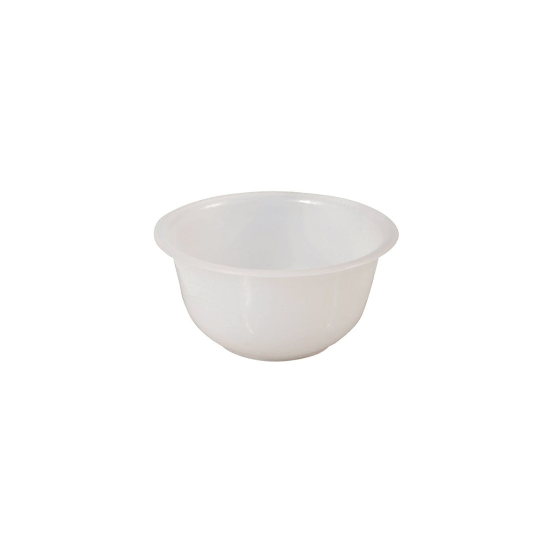 MATFER BOURGEAT Polypropylene Hemispherical Mixing Bowl, Flat Bottom — 7.5" (1L) - Canadian Distribution - Ships Free Within Canada on Orders Above CAD $199