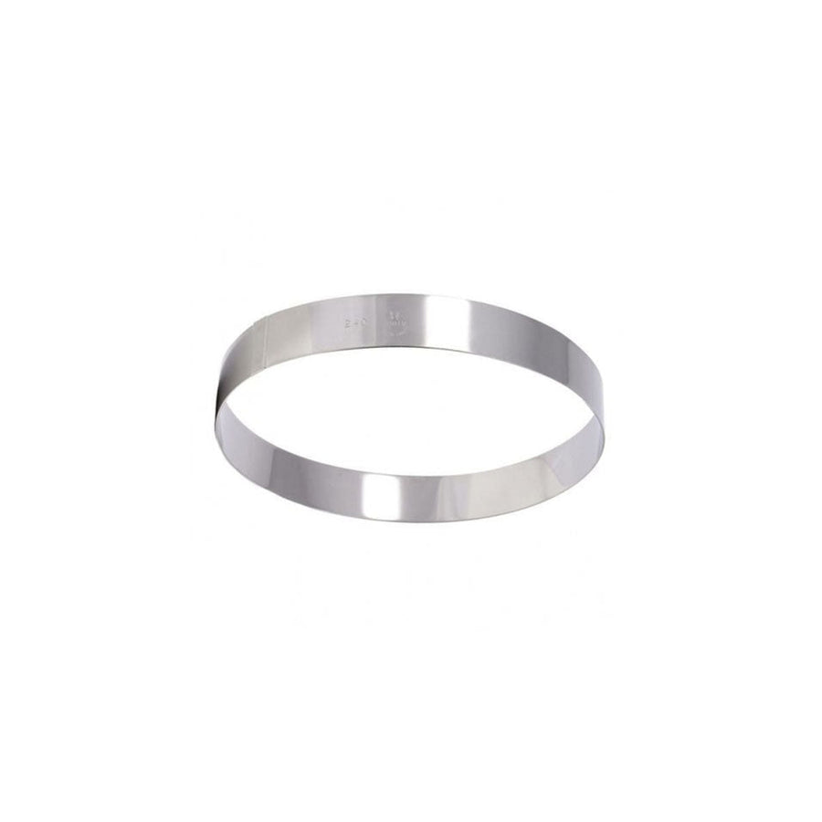 MATFER BOURGEAT Stainless Steel Cake Ring (Entremet/Flan), 4 1/4" - Canadian Distribution - Ships Free Within Canada on Orders Above CAD $199