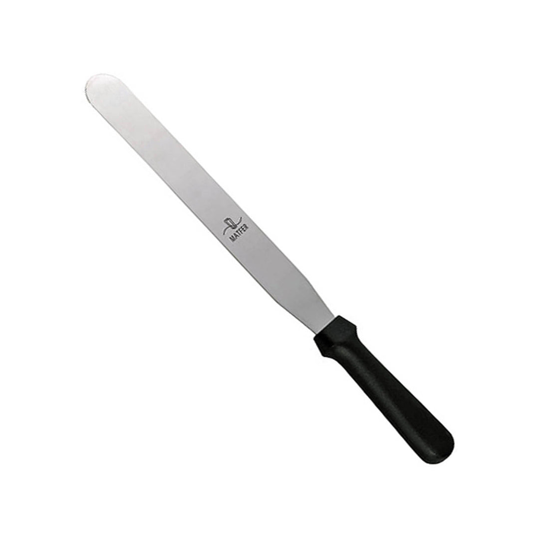 MATFER BOURGEAT Stainless Steel Straight Spatula, 11 7/8" - Canadian Distribution - Ships Free Within Canada on Orders Above CAD $199