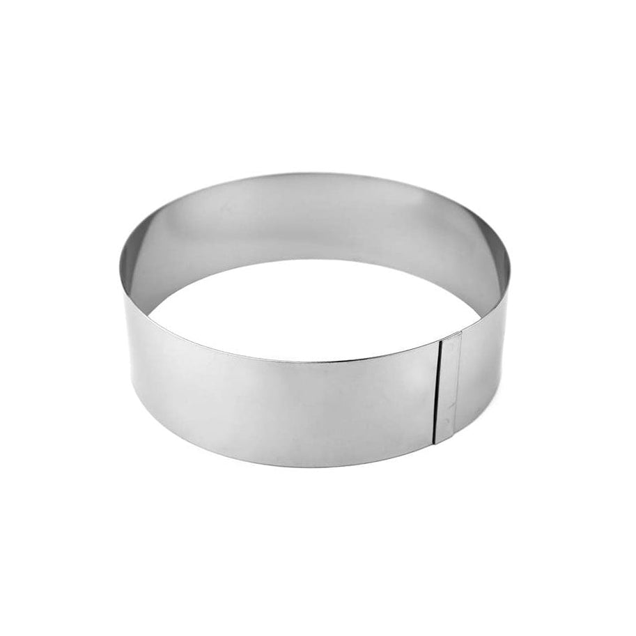MATFER BOURGEAT Stainless Steel Ice Cream Cake Ring, 7 7/8" - Canadian Distribution - Ships Free Within Canada on Orders Above CAD $199