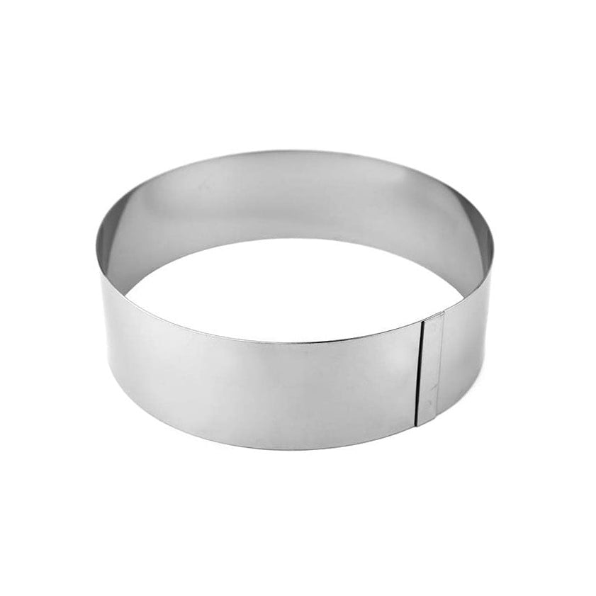 MATFER BOURGEAT Stainless Steel Ice Cream Cake Ring, 8 3/4" - Canadian Distribution - Ships Free Within Canada on Orders Above CAD $199