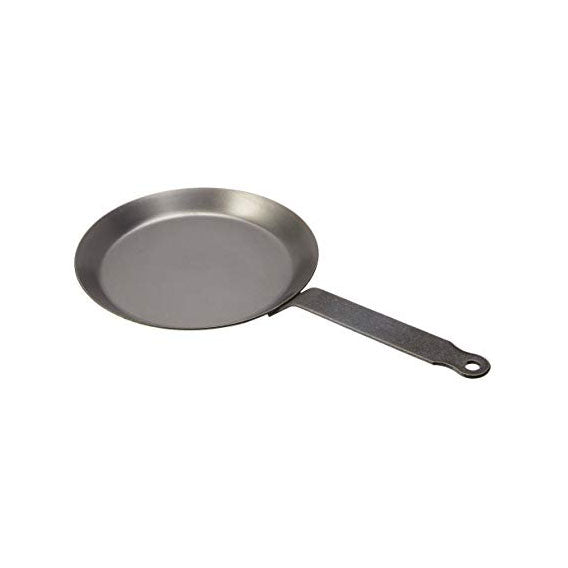 MATFER Black Steel Round Crepe Pan, 8 5/8"